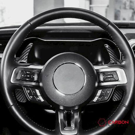 Mustang 2015-2023 Carbon Fiber Paddle Shifter Extensions
