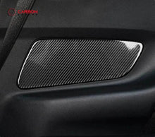 Mustang 2015-2023 Carbon Fiber Rear Seat Side Panel Trim Overlay