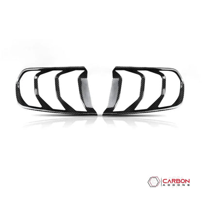 Mustang 2015-2023 Exterior Carbon Fiber Taillight Trim Covers