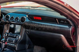 Mustang 2015-2023 Hard Carbon Fiber Dashboard Cover