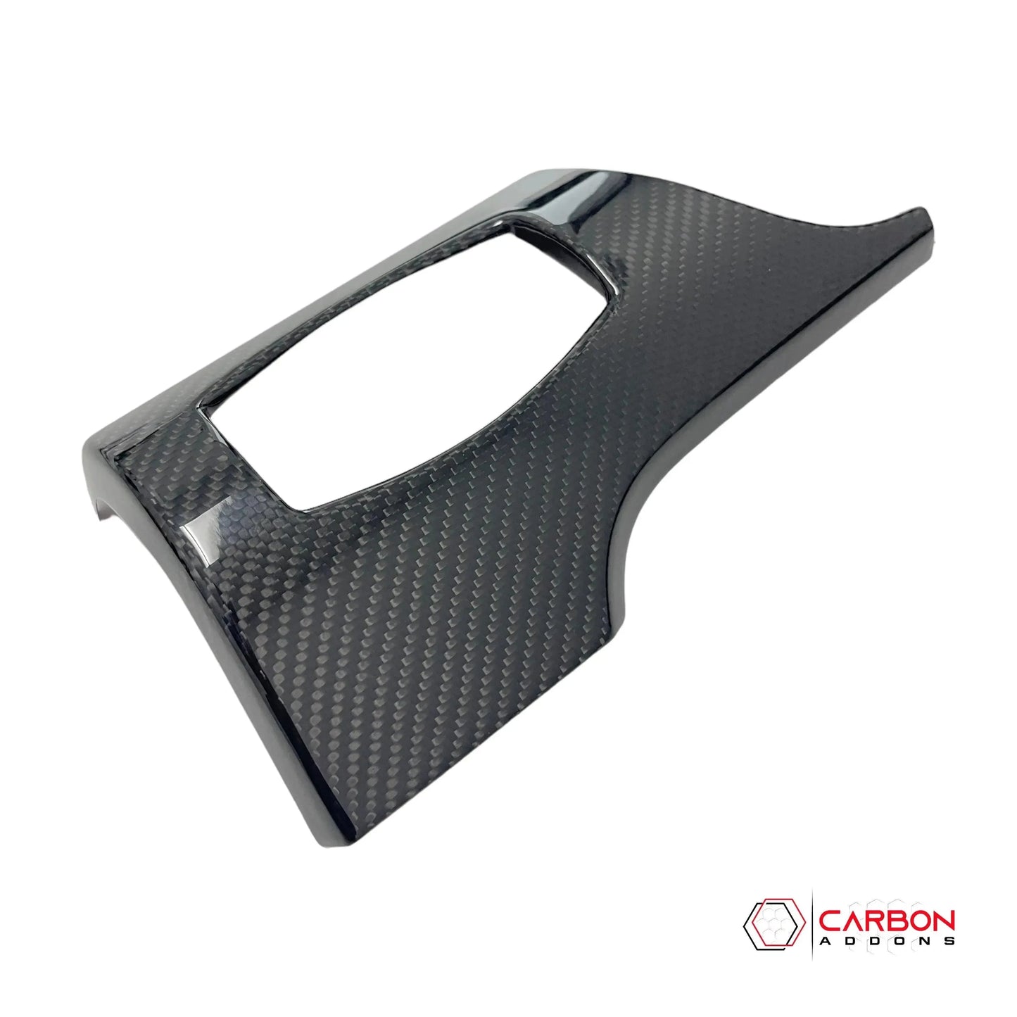 Hard Carbon Fiber Driver Side Dashboard Trim Covers for 2015–2023 Ford Mustang