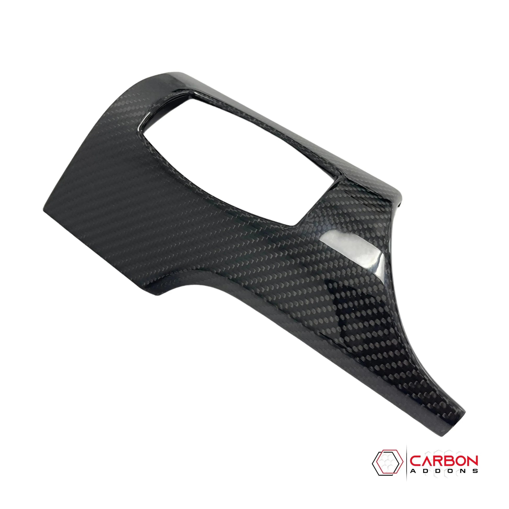 Hard Carbon Fiber Driver Side Dashboard Trim Covers for 2015–2023 Ford Mustang