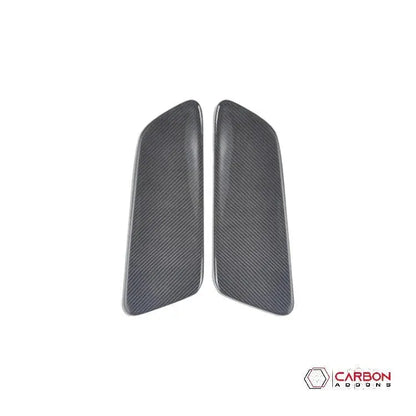 Mustang 2015-2023 Hard Carbon Fiber Rear Seat Side Trim Covers