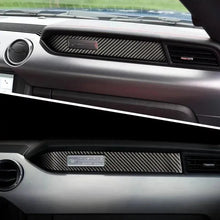 Mustang 2015-2023 Real Carbon Dashboard Emblem Trim Overlay