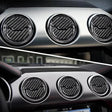 Mustang 2015-2023 Real Carbon Fiber AC Air Vent Overlay