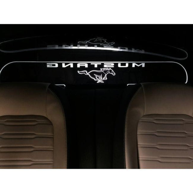 WindRestrictor® 2015-Up Mustang Coupe Rear Add On Glow Plate