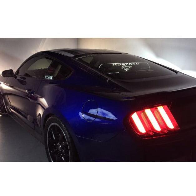 WindRestrictor® 2015-Up Mustang Coupe Rear Add On Glow Plate