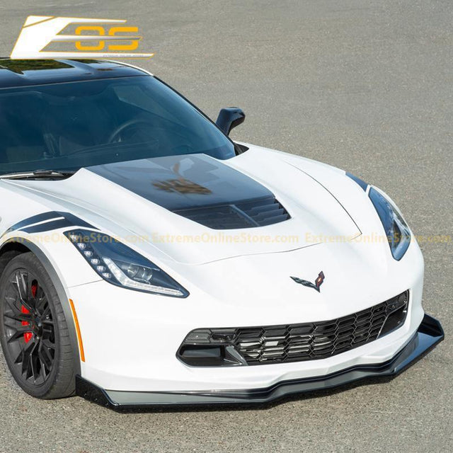 Corvette C7 Stage 2.5 ZR1 Conversion Extended Front Splitter