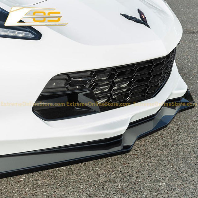 Corvette C7 Stage 2.5 ZR1 Conversion Extended Front Splitter