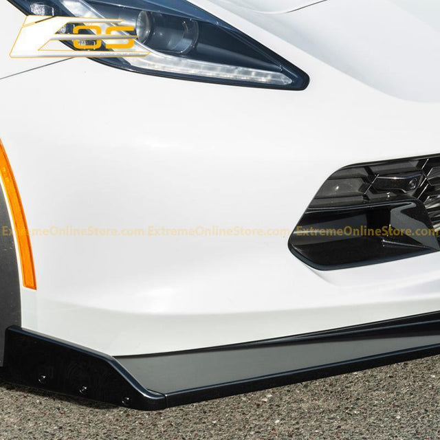 Corvette C7 Stage 2.5 ZR1 Conversion Extended Front Splitter