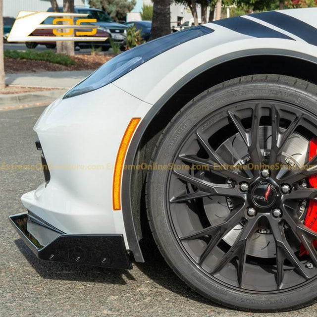 Corvette C7 Stage 2.5 ZR1 Conversion Extended Front Splitter