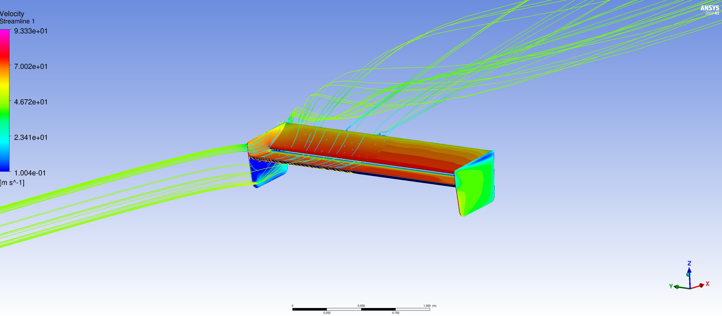 Special Order 78" Carbon Fiber GT-2000 High Downforce Rear Wing