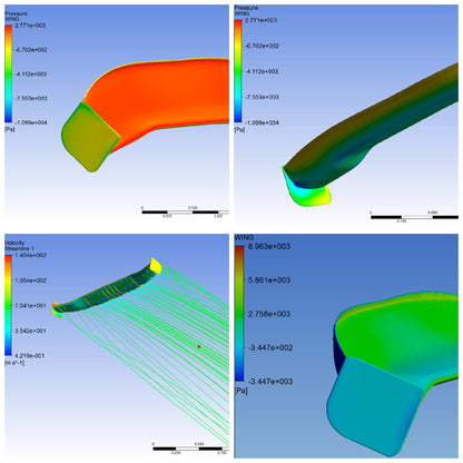 APR Performance Universal GTC-200 Carbon Fiber Adjustable Wing