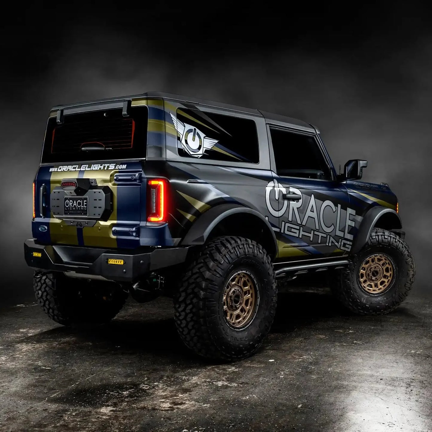 2021-2025 Ford Bronco Flush Mount LED Tail Lights - Low Profile | 1,400 Lumens