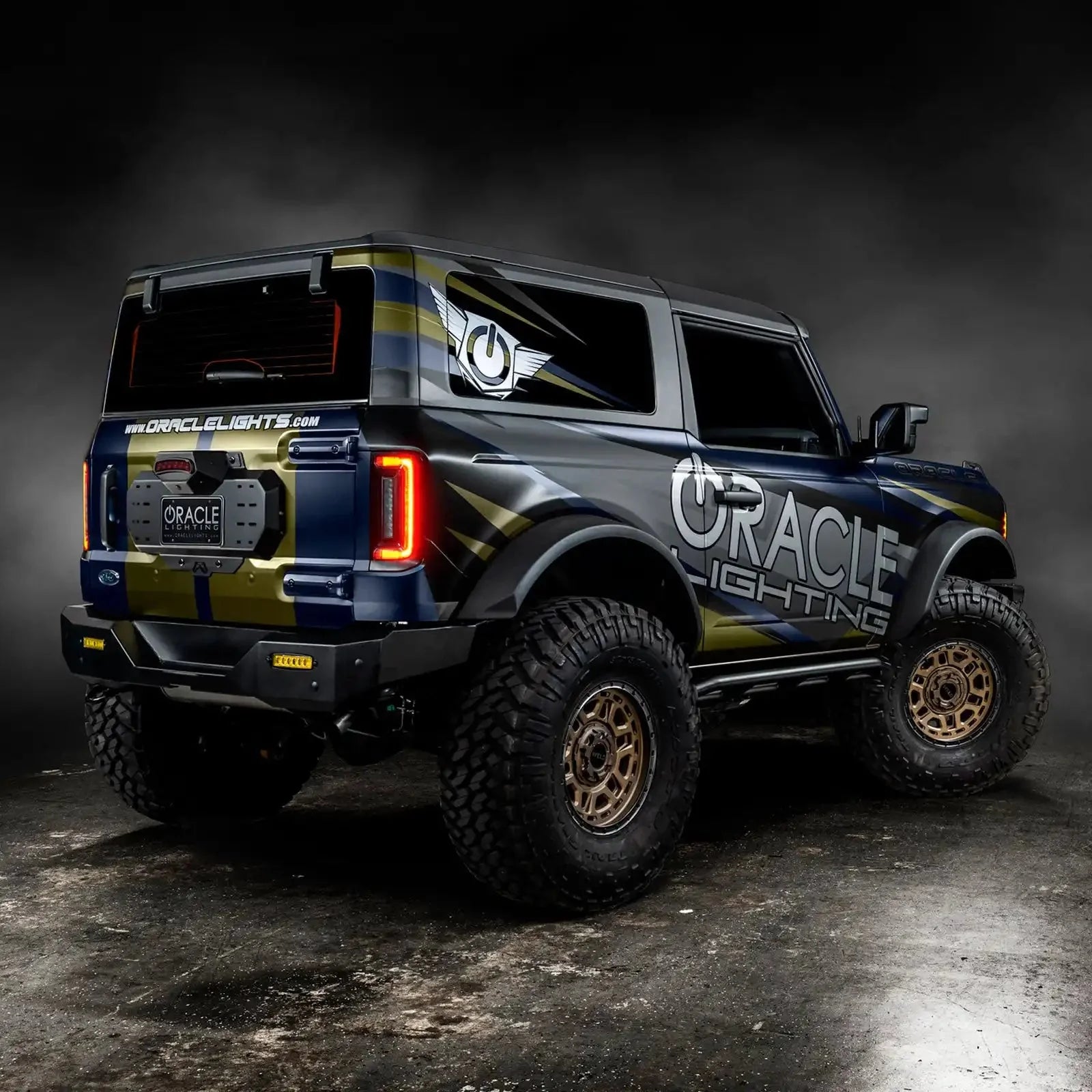 2021-2025 Ford Bronco Flush Mount LED Tail Lights - Low Profile | 1,400 Lumens