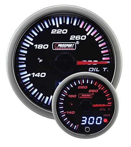 2-3/8" JDM Electrical Oil Temperature Gauge