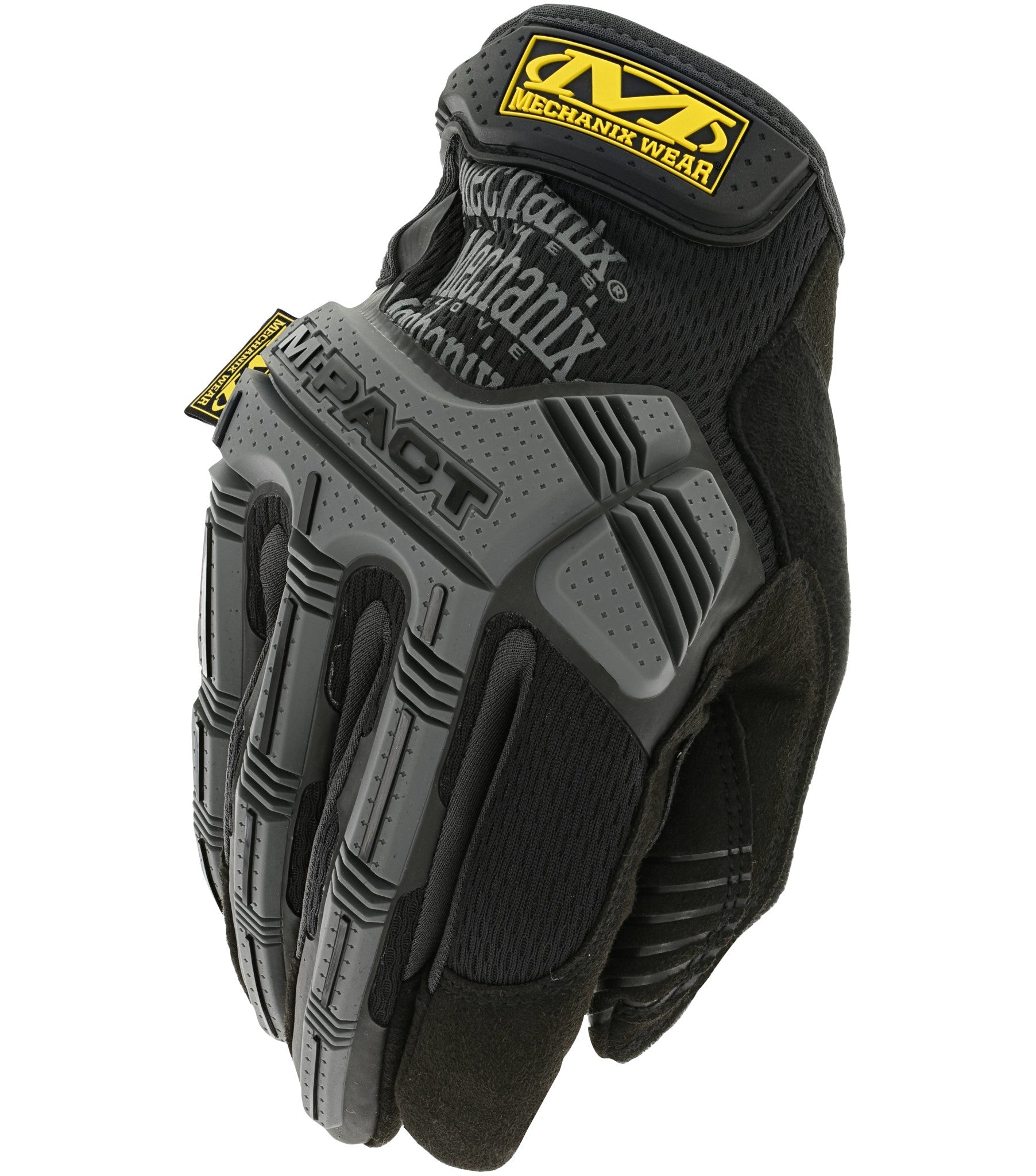 Mechanix Wear M-Pact Black/Grey Gloves - Medium
