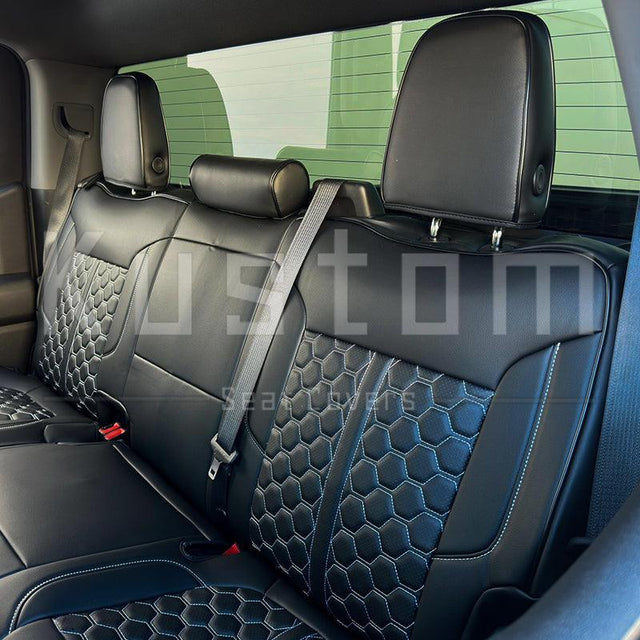 2019-Up GMC Sierra Premium Custom Leather Seat Covers