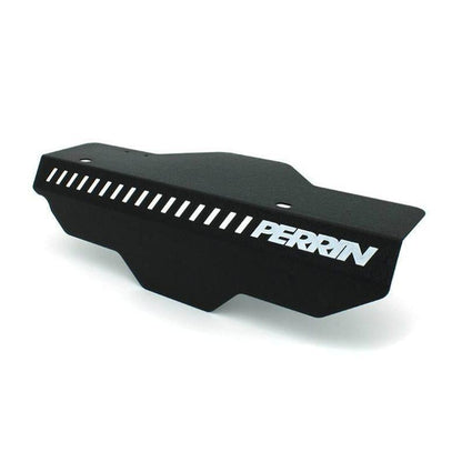 Perrin [02-14 WRX, 04-21 STI] Belt Cover Black - Black/Red/Neon Yellow| PSP-ENG-150