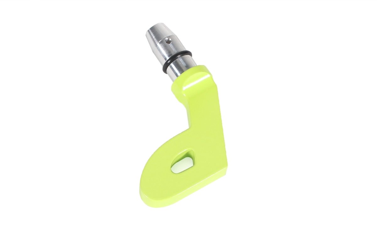 Perrin Aluminum 15-25 WRX "P" Style Dip Stick Handle Neon Yellow Finish FA20 / FA24 | PSP-ENG-720NY