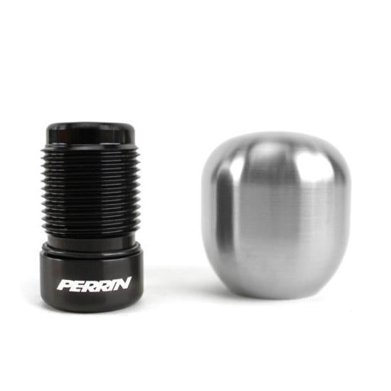 PERRIN [22-25 WRX, 18-23 Crosstrek, 13-17 Legacy Manual] SS Shift Knob - Barrel Style | PSP-INR-132-2