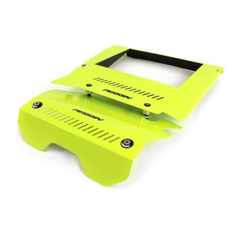 Perrin [15-21 WRX] Engine Cover Kit Neon Yellow | PSP-ENG-165NY