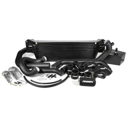 Perrin Performance Front Mount Intercooler | Black Pipes/Black Couplers Only WRX STI 15-2020 | PSP-ITR-438-2BK/BK