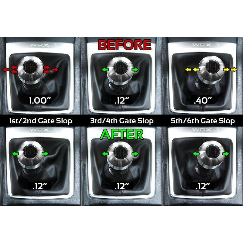 Perrin [15-25 WRX, 10-17 Legacy, 18-23 Crosstrek] Manual Shifter Stop Black Anodized | PSP-INR-018