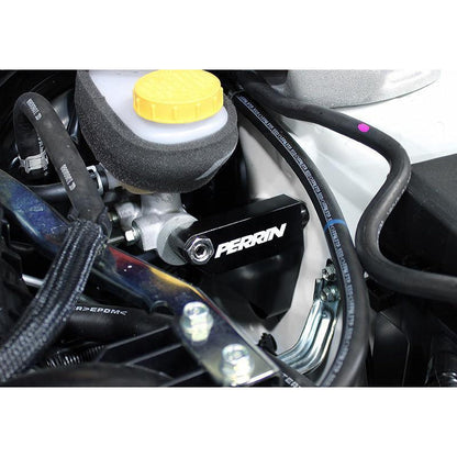 Perrin [15-21 WRX/STI] Master Cylinder Brace Black | PSP-BRK-403BK