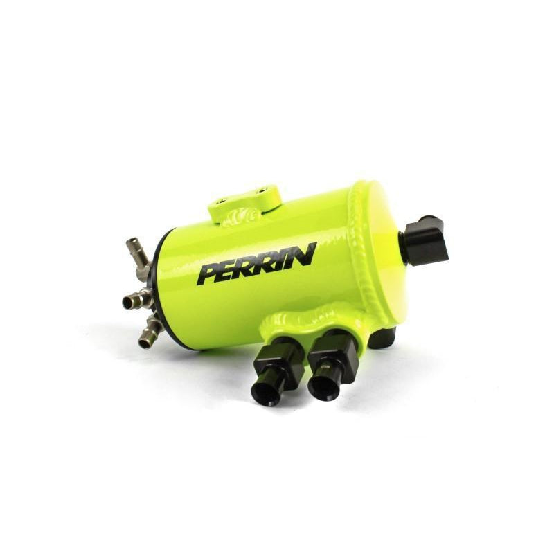 Perrin [02-07 WRX/STI] Air Oil Separator - Neon Yellow | PSP-ENG-605NY