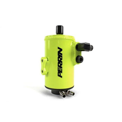 Perrin [02-07 WRX/STI] Air Oil Separator - Neon Yellow | PSP-ENG-605NY