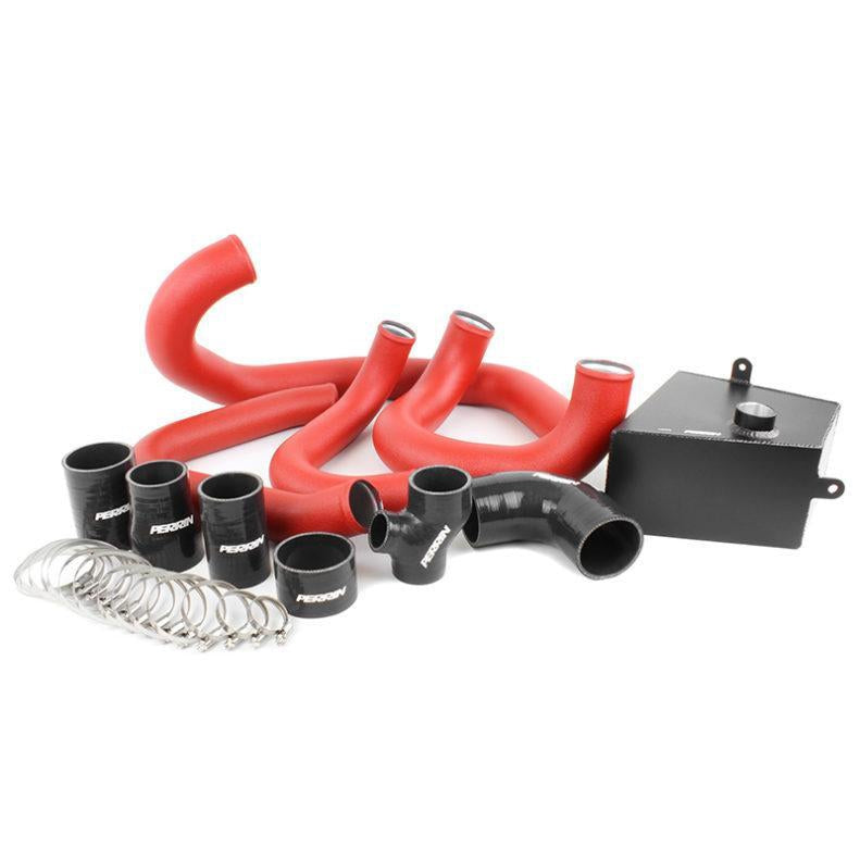 Perrin FMIC Boost Tube Box w/ Red Boost Tubes and Black Couplers WRX 15-21 | PSP-ITR-437-2RD/BK