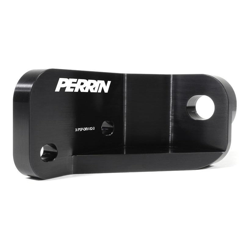 Perrin [15-21 WRX/STI] Pitch Stop Mount Brace Black | SP-DRV-112BK