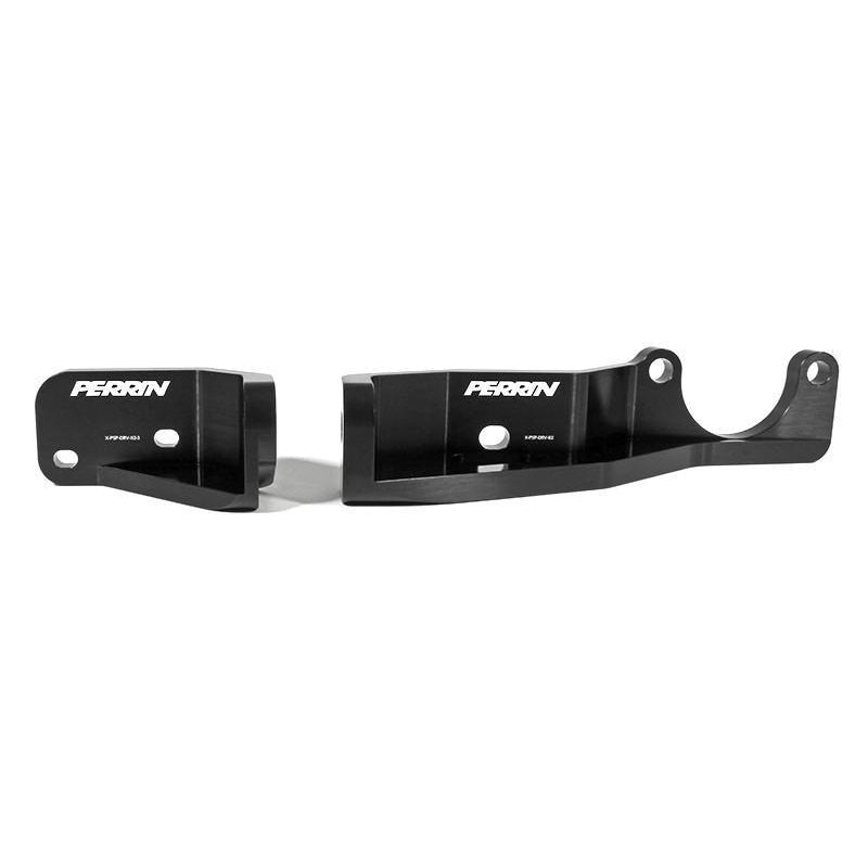 Perrin [15-21 WRX/STI] Pitch Stop Mount Brace Black | SP-DRV-112BK