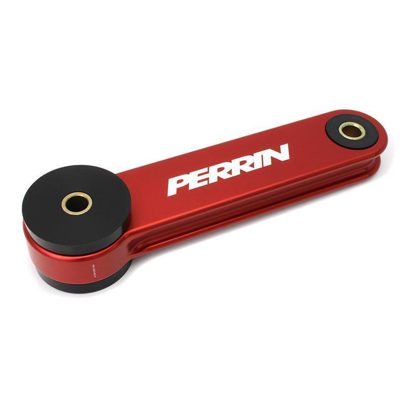 Perrin [02-25 WRX/STI/LGT/FXT] Pitch Stop Mount-Red | PSP-DRV-101RD