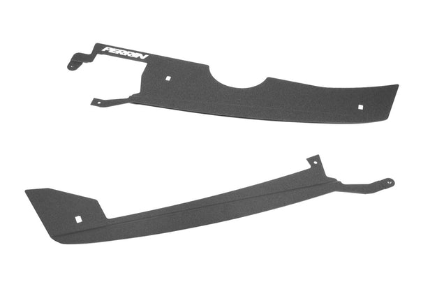 Perrin [22-25 WRX] Radiator Shroud Kit Black | PSP-ENG-513BK