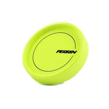 Perrin Oil Cap Round Style Neon Yellow Most Subaru Models | PSP-ENG-711NY