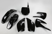 Plastic Kit black for Kawasaki KX 85 (2001-13) - KX 100 (2001-13)