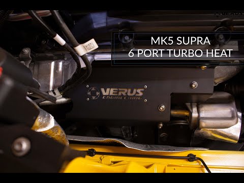 6 Port Turbo Heat Shield Kit - 2021+ Mk5 Toyota Supra