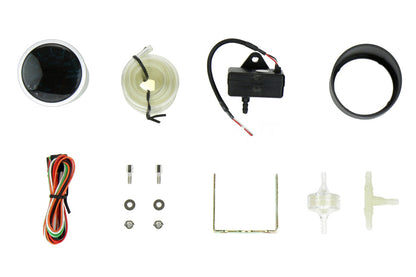 2-1/16" Amber / White Electrical Boost Gauge