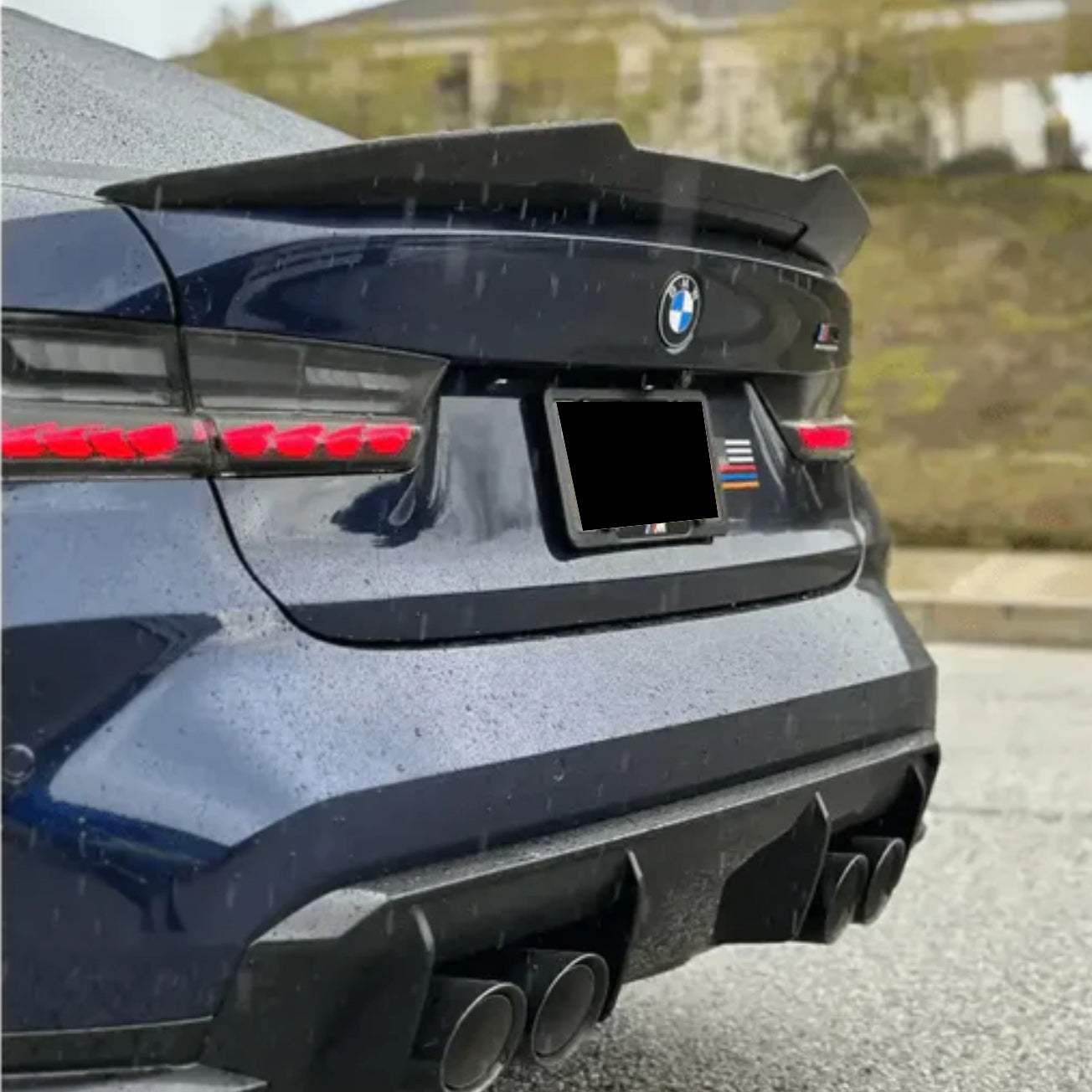 PSM Trunk Spoiler For BMW G80 M3 & G20 - Carbon Fiber