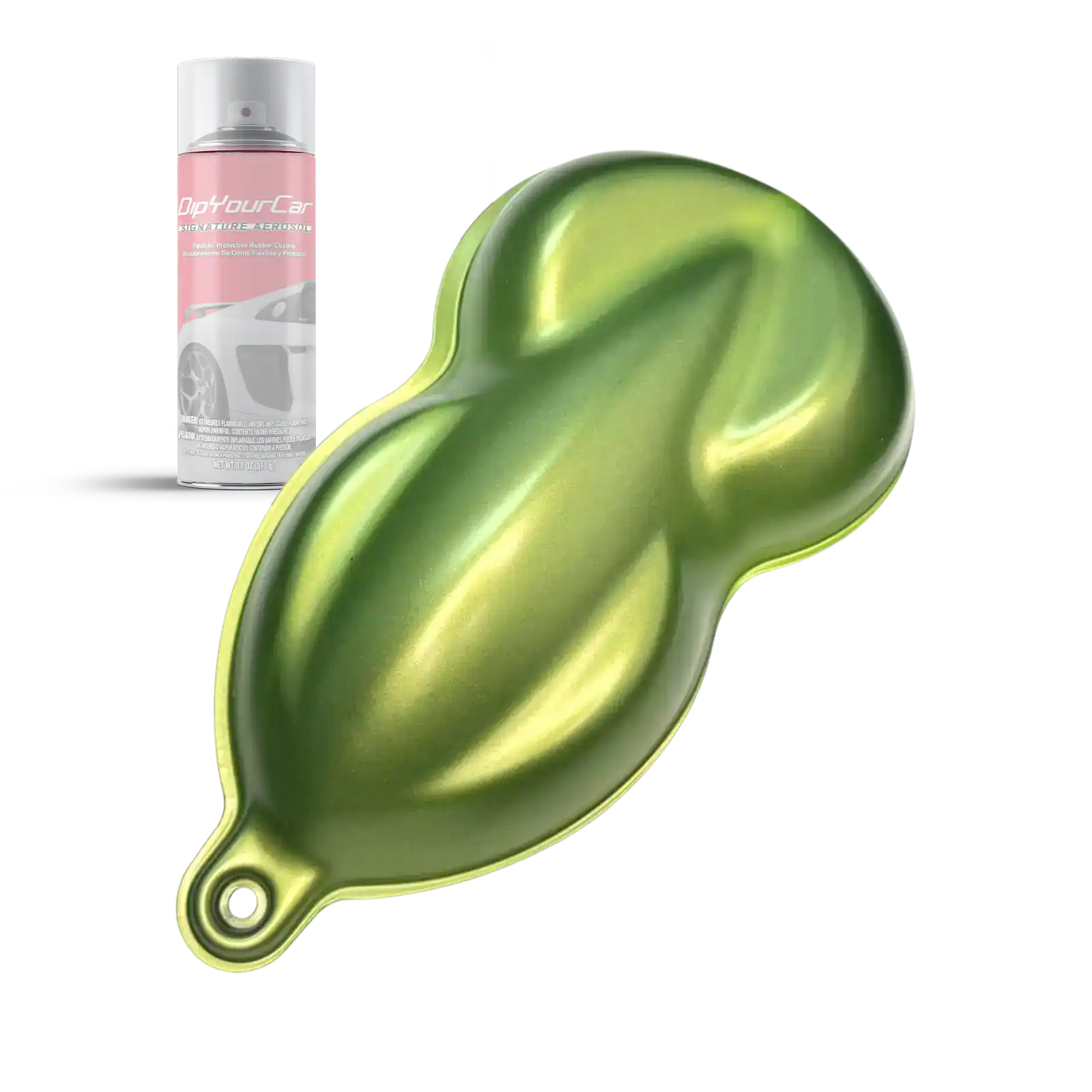 Radioactive Green TopCoat Aerosol