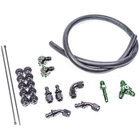 Radium Engineering Fuel Rails and Plumbing Kit | 2009-2013 Chevrolet Corvette ZR1, 2012-2015 Chevrolet Camaro ZL1, and 2009-2015 Cadillac CTS-V (20-0362)