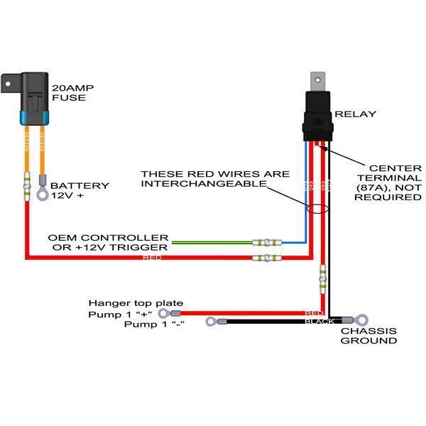 Radium DIY Fuel Pump Wiring Kit (17-0031)