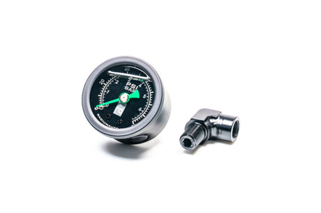 Radium Engineering 0-100 Psi Fuel Pressure Gauge With 90 Degree Adapter | Universal (20-0407)