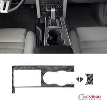 Real Carbon Fiber Center Console Overlay | Mustang 2005-2009