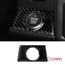 Real Carbon Fiber Engine Start Stop Button Trim Overlay | 2015-2020 F150
