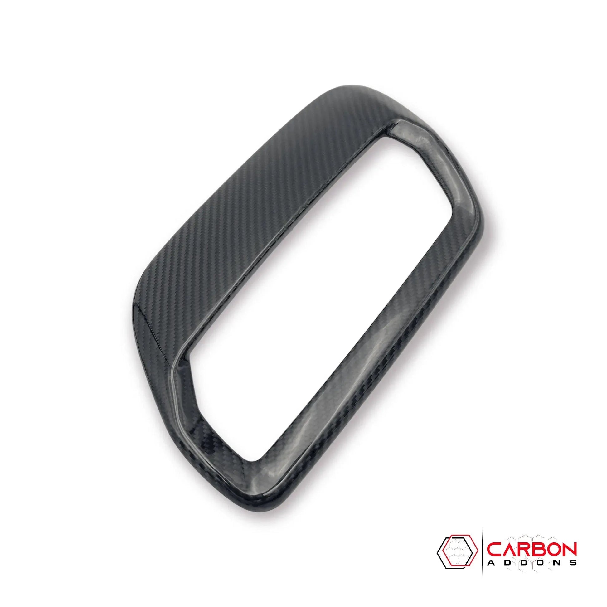 Real Carbon Fiber Hood Vent Cover for For Mustang 2018-2023