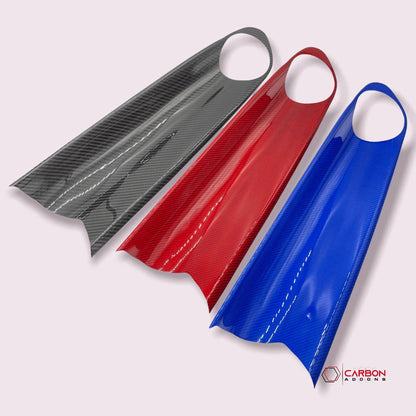 Real Carbon Fiber Passenger Dashboard Cover for 2016 – 2024 Chevy Camaro