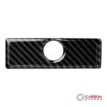 Real Carbon Fiber Storage Glove box Handle Overlay | 2015-2020 F150